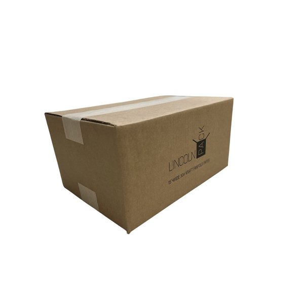 Lincolnpack Recycled Fanfold Paper.   15" x11" x 1600FT Length LP1600